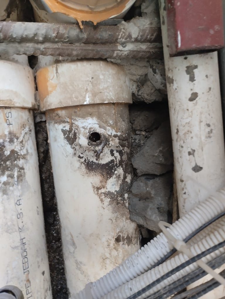 نسليك الصرف الصحي بحي التوفيق